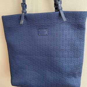Michael Kors Blue Tote Bag